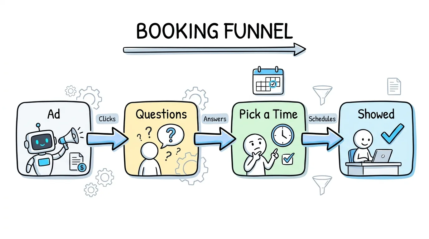 Booking Funnel: How to Build One That Sells Appointments - Lead Distro AI