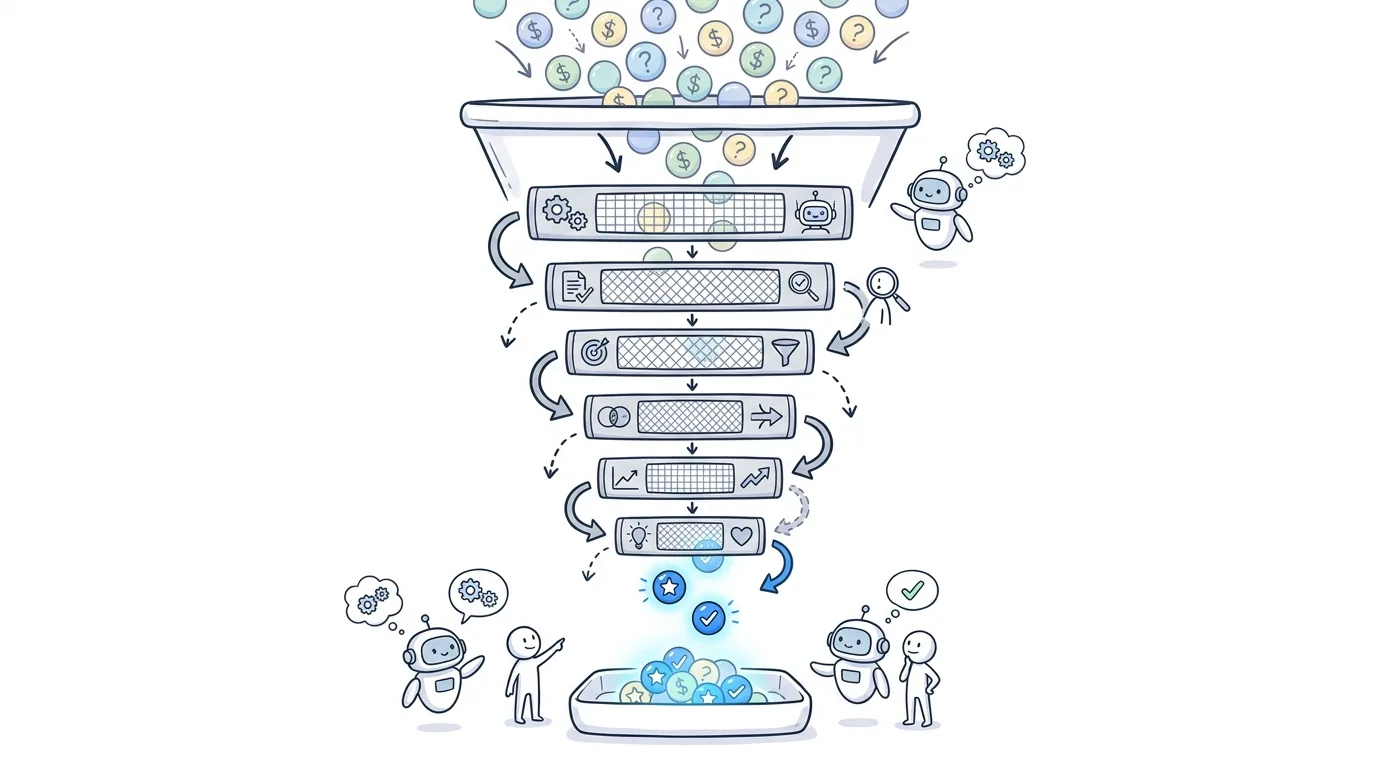Lead generation niches filtered through six selection criteria