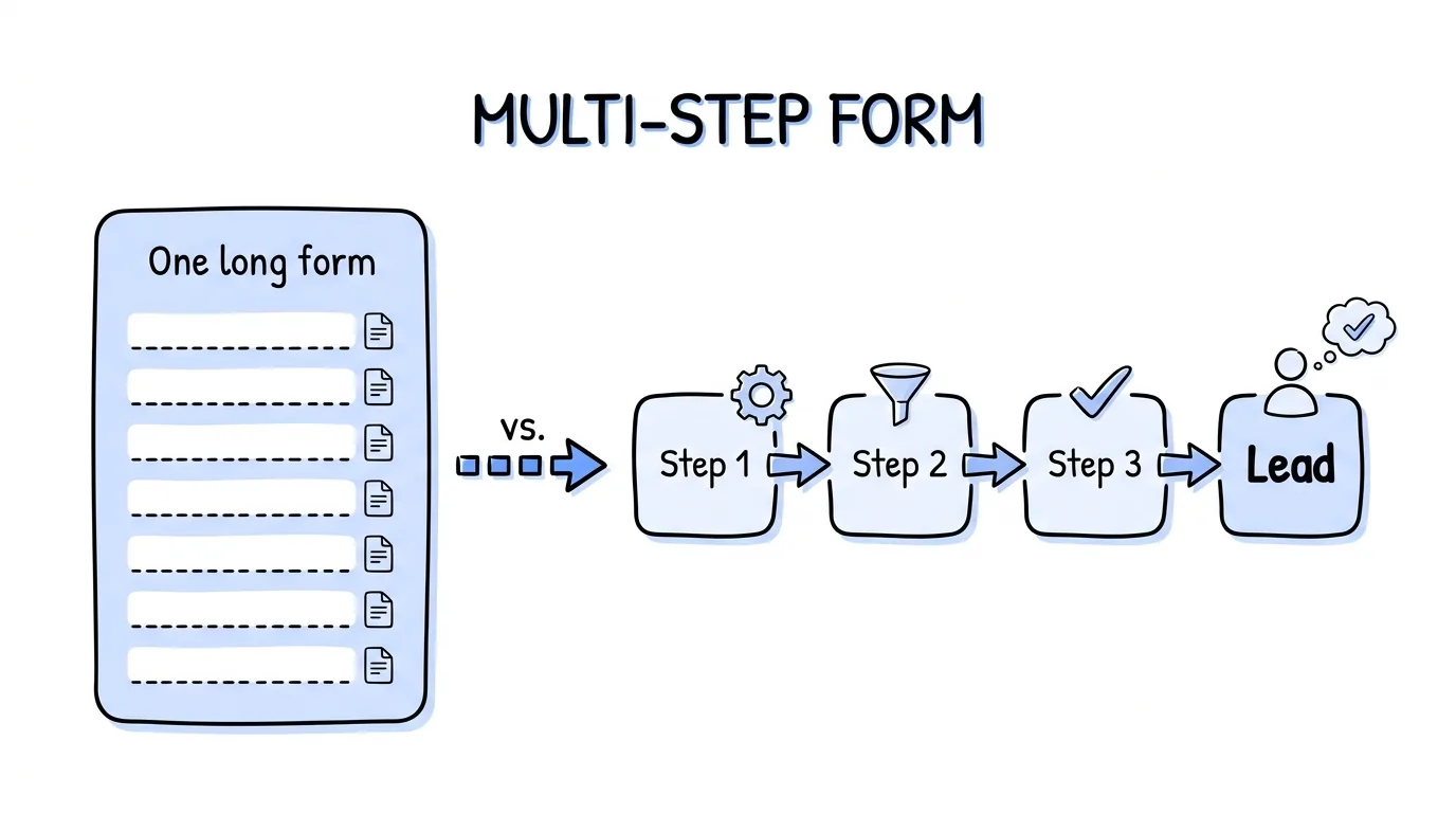 Multi-Step Forms for Lead Generation: Why They Outperform Single-Step Forms - Lead Distro AI