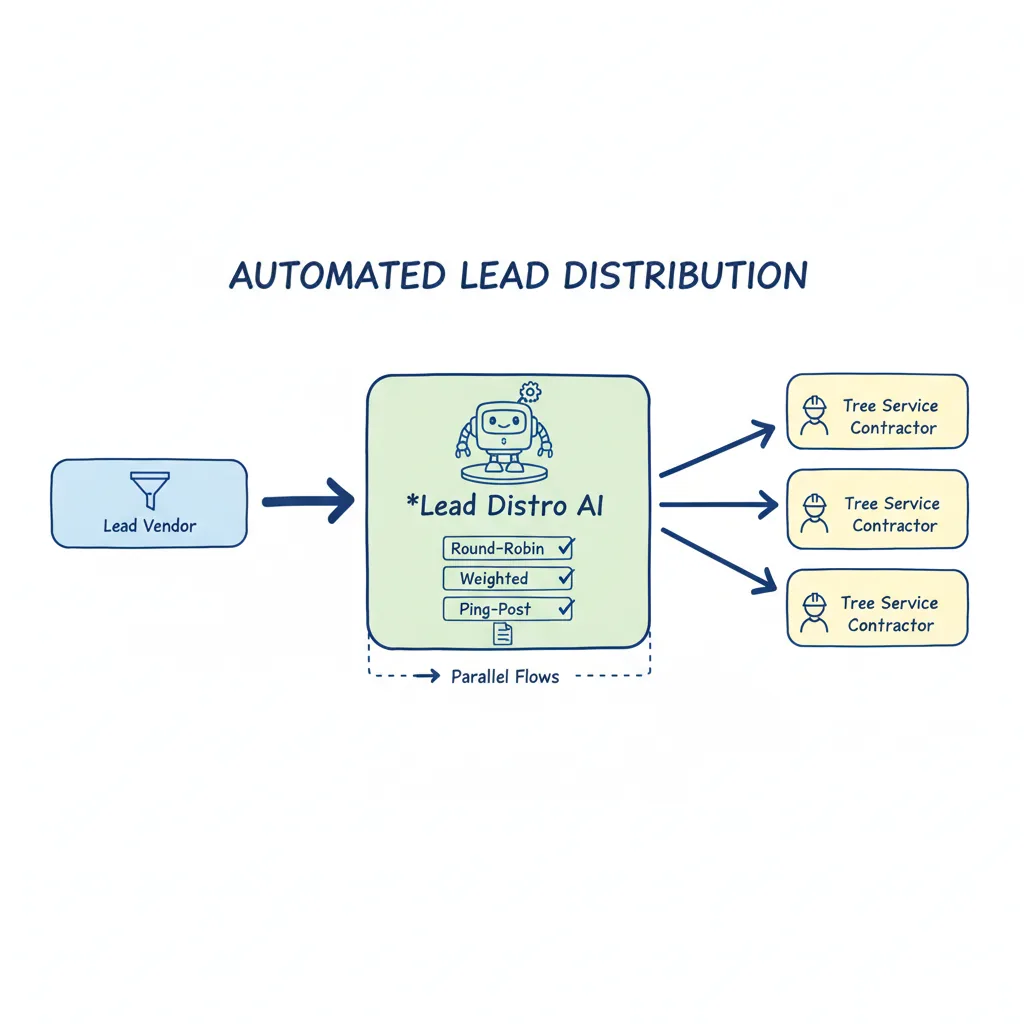 Tree Service Leads: How to Get More Jobs Without Cold Calling (2026) - Lead Distro AI