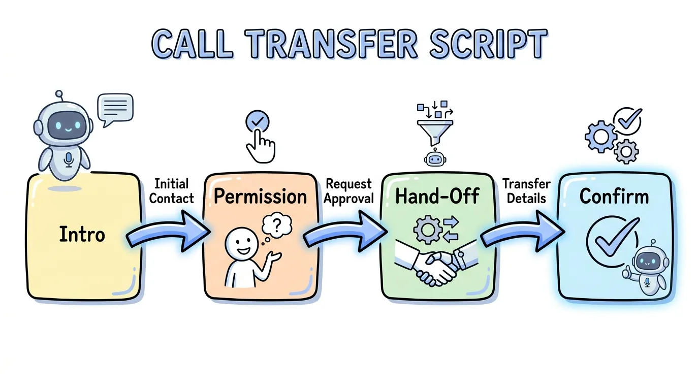Call Transfer Scripts: Word-for-Word Warm Transfer Templates - Lead Distro AI